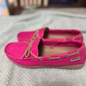 Crocs Women's Pink Loafers